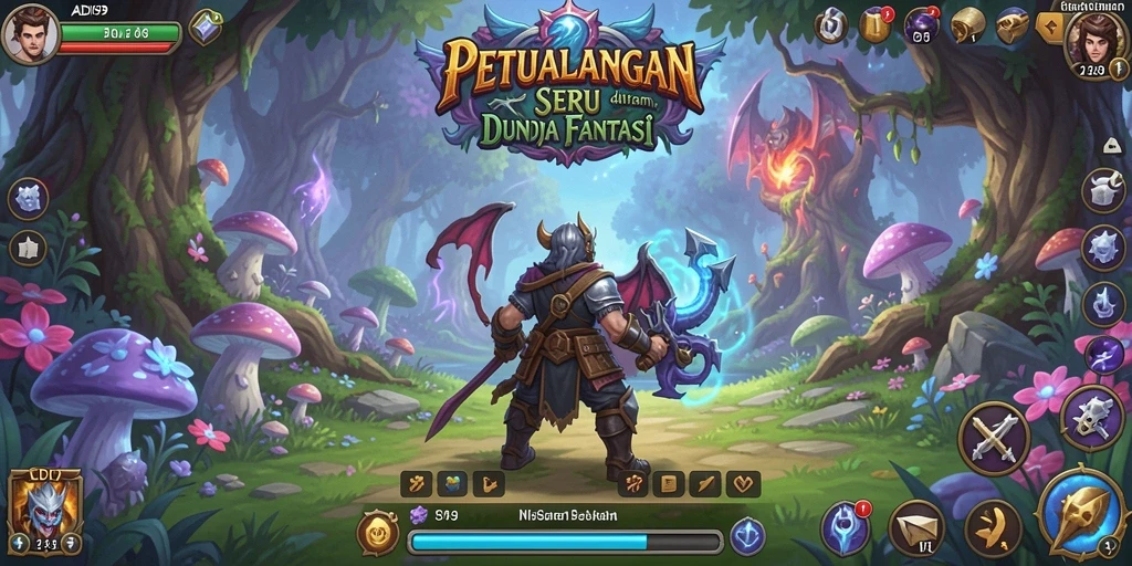 Tampilan gameplay ADI99 yang memukau dan menantang.