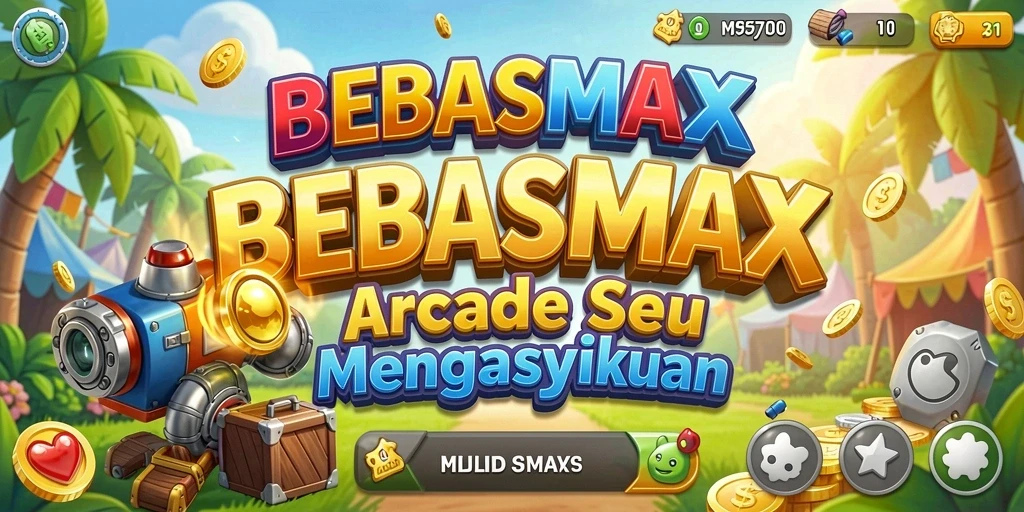 Screenshot BEBASMAX menampilkan aksi gameplay Arcade yang seru dan penuh tantangan.