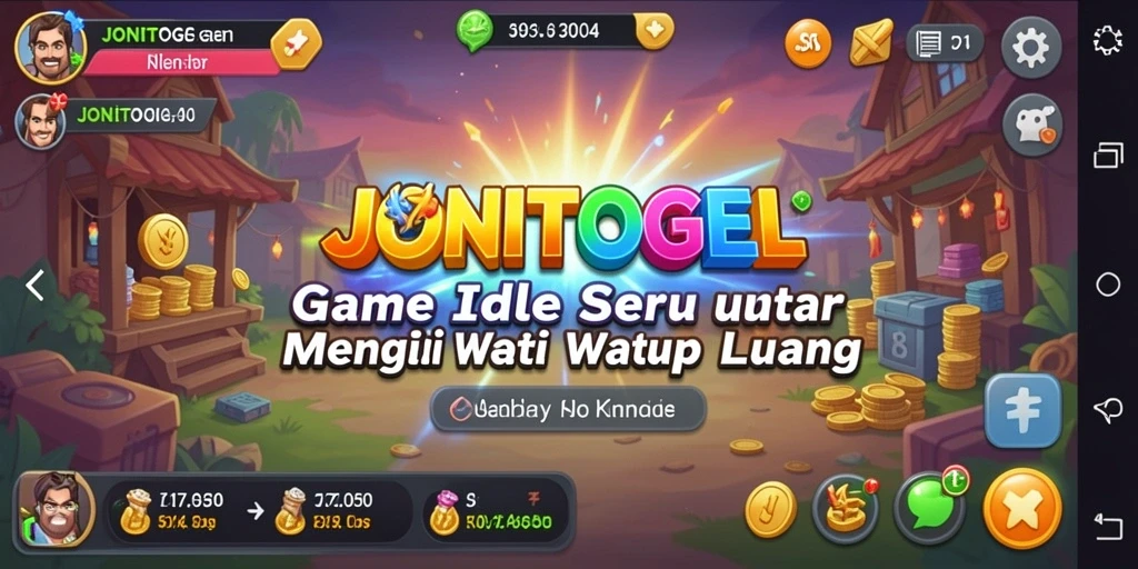 Gameplay JONITOGEL yang santai dan mengasyikkan.