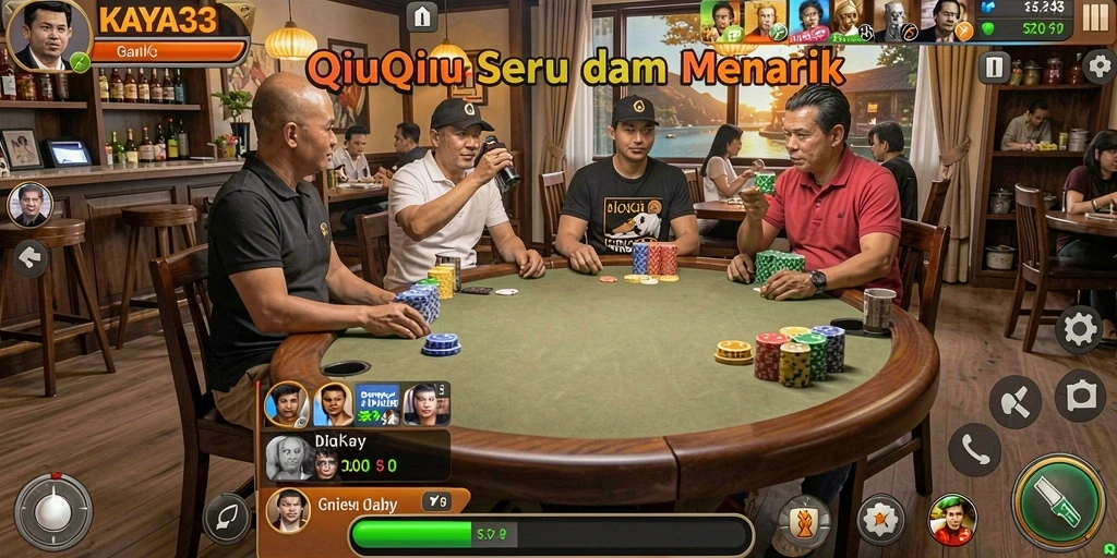 Gameplay menarik KAYA33 dengan suasana kompetitif QiuQiu.