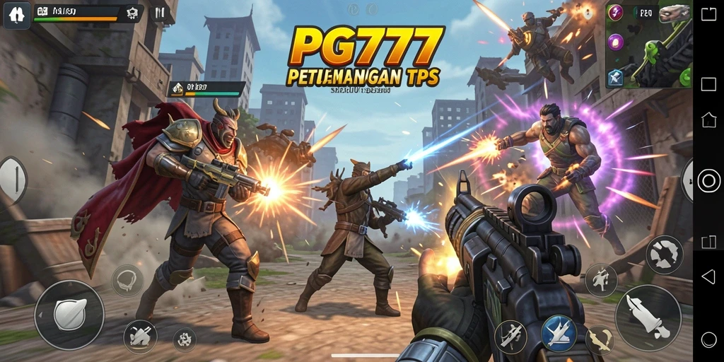 Tampilan gameplay PG777 yang mendebarkan dan penuh aksi.